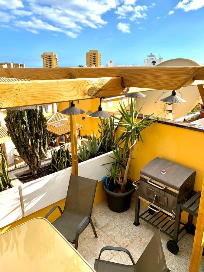 أرونا Lux Lovely 3 Bedroom Duplex With Solarium In Centre Of Playa Las Americas المظهر الخارجي الصورة
